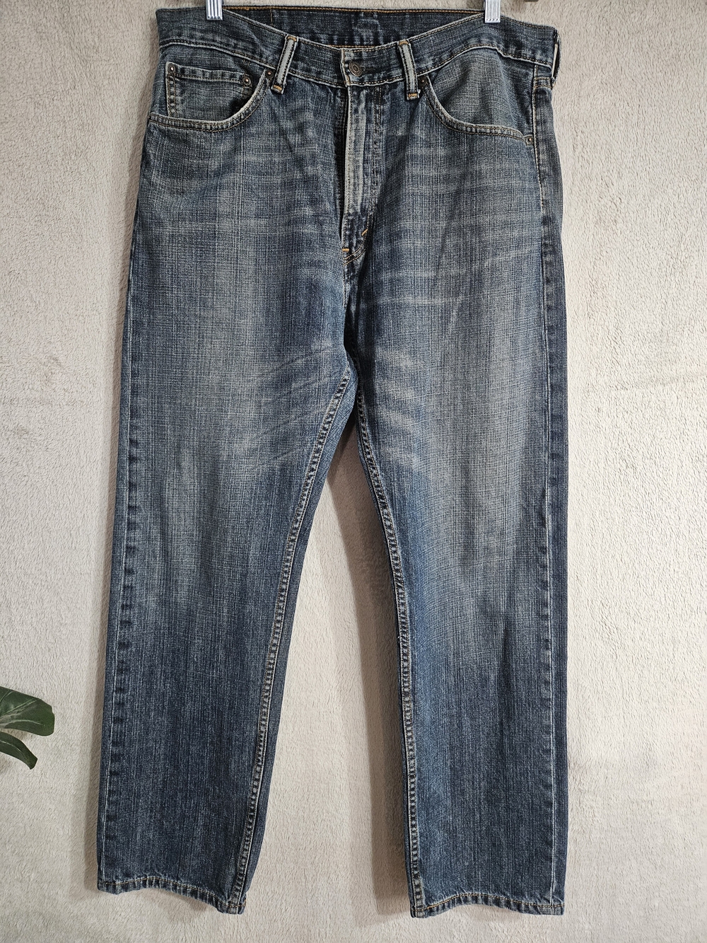 Levi's Straight Leg Faded Blue Jeans